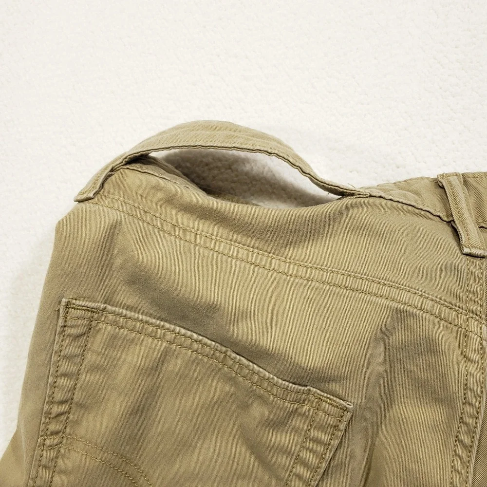 Levi's‎ 511 Slim Fit Jeans Mens 33x32 Khaki Tan Stretch Twill Chino Casual Pants